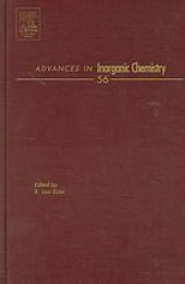 book Advances in Inorganic Chemistry