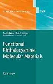 book Functional Phthalocyanine Molecular Materials