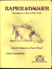 book Rapier & Dagger