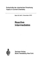 book Reactives Intermediates