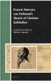 book Francis Mercury Van Helmont's Sketch of Christian Kabbalism