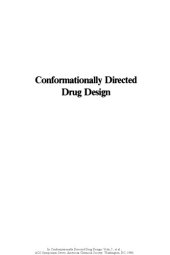 book Conformationally Directed Drug Design. Peptides and Nucleic Acids as Templates or Targets