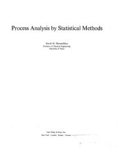 book Process Analysis by Statistical Methods