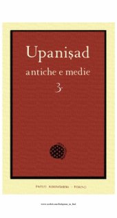 book Upanishad antiche e medie