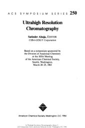 book Ultrahigh Resolution Chromatography