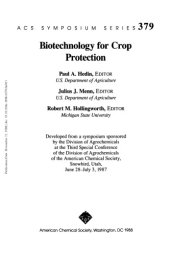 book Biotechnology for Crop Protection