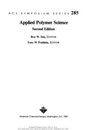 book Applied Polymer Science