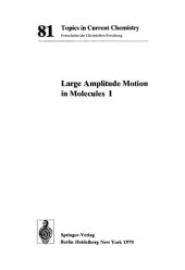 book Large Amplitude Motion in Molecules I