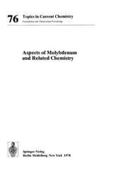 book Aspects of Molybdenum and Related Chemistry