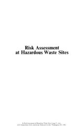 book Risk Assessment at Hazardous Waste Sites