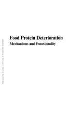 book Food Protein Deterioration. Mechanisms and Functionality