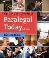 book Paralegal Today: The Essentials