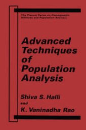 book Advanced Techniques of Population Analysis