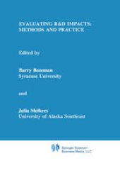 book Evaluating R&D Impacts: Methods and Practice