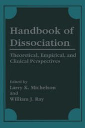 book Handbook of Dissociation: Theoretical, Empirical, and Clinical Perspectives