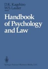 book Handbook of Psychology and Law