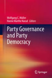 book Party Governance and Party Democracy