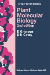 book Plant Molecular Biology