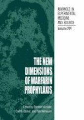 book The New Dimensions of Warfarin Prophylaxis