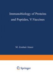 book Immunobiology of Proteins and Peptides V: Vaccines Mechanisms, Design, and Applications