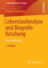 book Lebenslaufanalyse und Biografieforschung: Eine Einführung