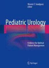 book Pediatric Urology: Evidence for Optimal Patient Management