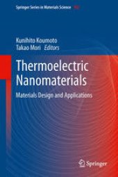 book Thermoelectric Nanomaterials: Materials Design and Applications