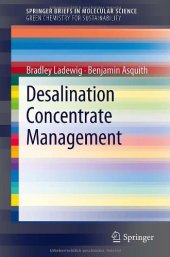 book Desalination Concentrate Management