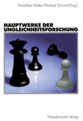 book Hauptwerke der Ungleichheitsforschung