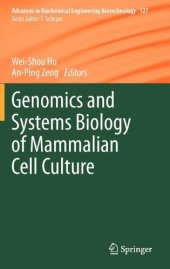 book Genomics and Systems Biology of Mammalian Cell Culture