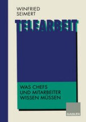 book Telearbeit: Was Chefs und Mitarbeiter wissen müssen