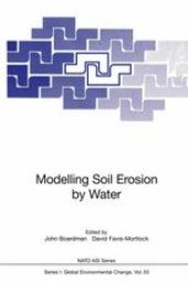 book Modelling Soil Erosion by Water