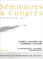 book Global Analysis and Harmonic Analysis