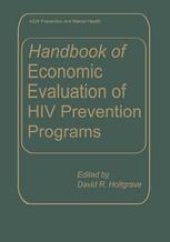 book Handbook of Economic Evaluation of HIV Prevention Programs