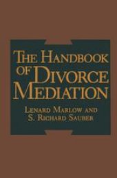 book The Handbook of Divorce Mediation