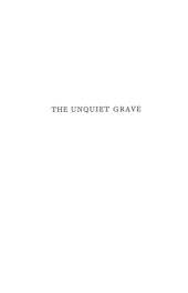 book The unquiet grave : A word cycle