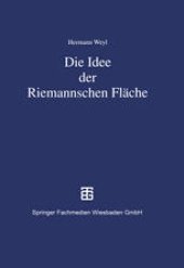 book Die Idee der Riemannschen Fläche