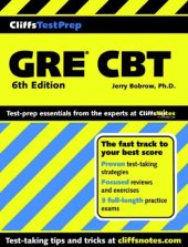 book CliffsTestPrep GRE CBT