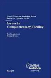 book Issues in complementary feeding