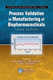 book Process Validation in Manufacturing of Biopharmaceuticals