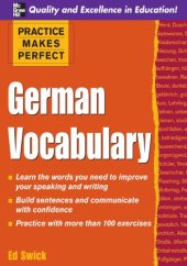 book German vocabulary