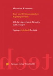 book Test- und Prüfungsaufgaben Regelungstechnik: 407 durchgerechnete Beispiele mit Lösungen