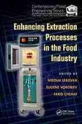 book Enhancing extraction processes in the food industry