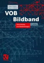 book VOB Bildband: Verdingungsordnung für Bauleistungen Abrechnung von Bauleistungen