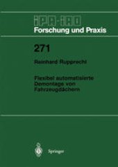 book Flexibel automatisierte Demontage von Fahrzeugdächern