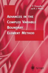 book Advances in the Complex Variable Boundary Element Method