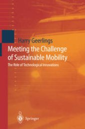 book Meeting the Challenge of Sustainable Mobility: The Role of Technological Innovations