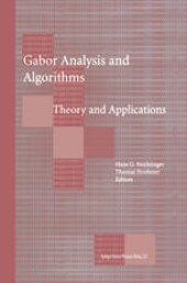 book Gabor Analysis and Algorithms: Theory and Applications