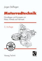 book Motorradtechnik: Grundlagen und Konzepte von Motor, Antrieb und Fahrwerk