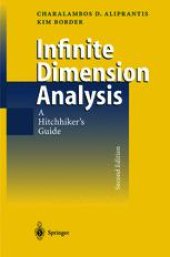 book Infinite Dimensional Analysis: A Hitchhiker’s Guide